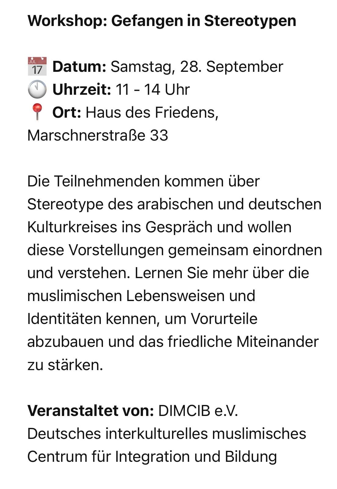 Haus des friedens, دار السلام, arbeitsmarkt, ausbildung